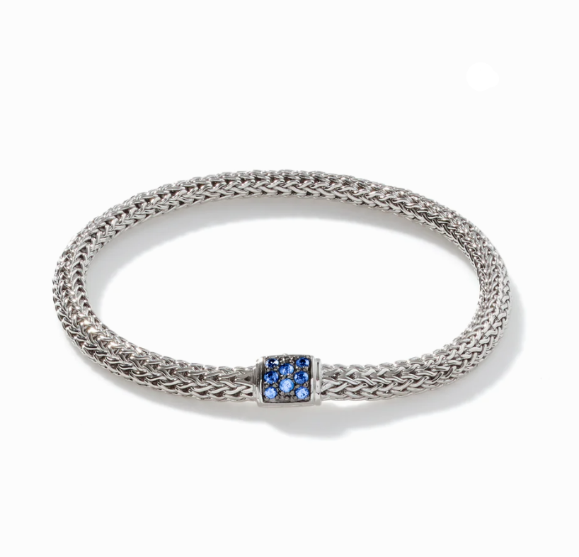 John Hardy Sapphire Flex Bracelet
