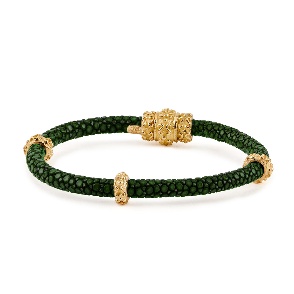 Katy Briscoe 18K Polished Yellow Gold Bangle Bracelet