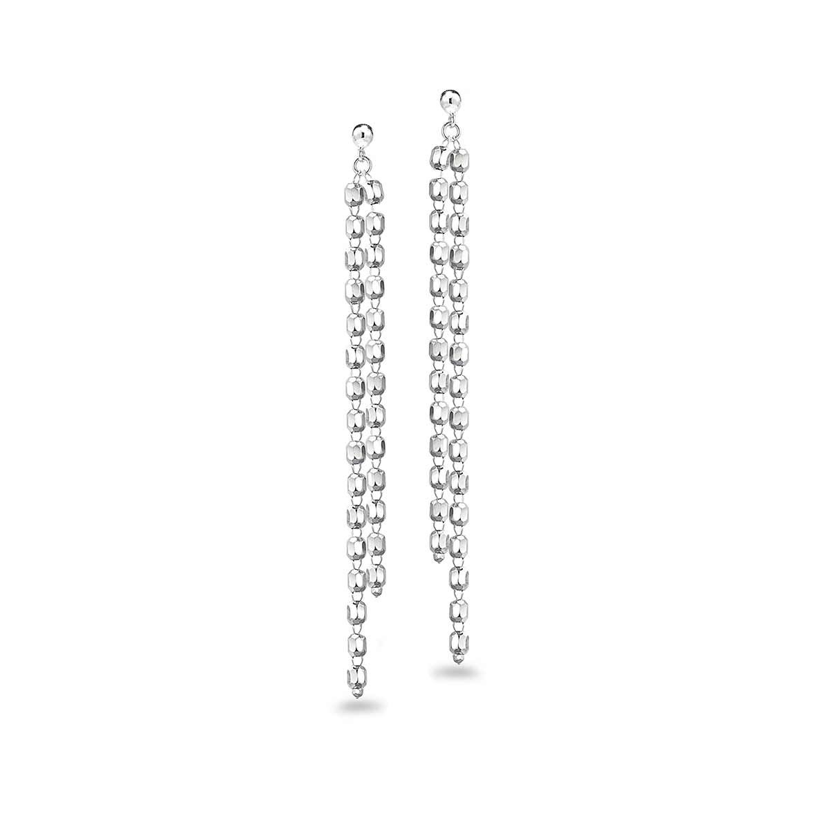 Platinum Born Platinum Dangle Earrings