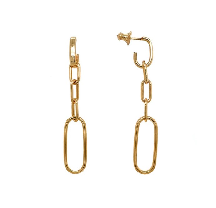 Pesavento Elegance in 18K Polished Yellow Vermeil Dangle Earrings