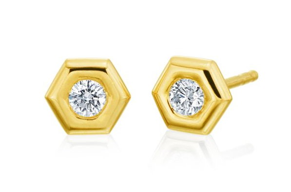 Gumuchian Diamond in 18K Polished Yellow Gold Post Earrings
