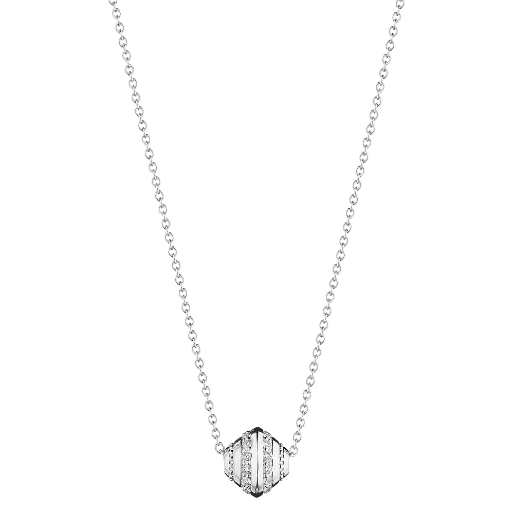 Verragio Diamond 18K Polished White Gold Pendant Necklace