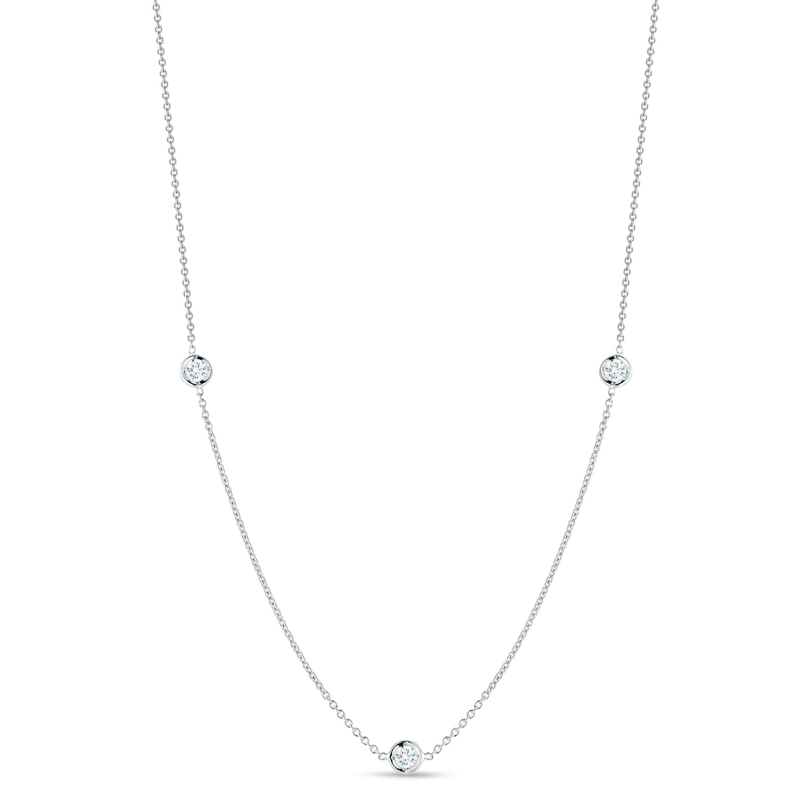 Roberto Coin Diamond Station Necklace